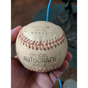 Official Autograph League American Stars Baseball